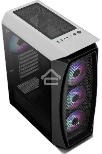 Компьютерный корпус Aerocool / Formula Aero One Frost-G-WT-v1 белый без БП ATX 4x120mm 2x140mm 2xUSB3.0 audio bott PSU