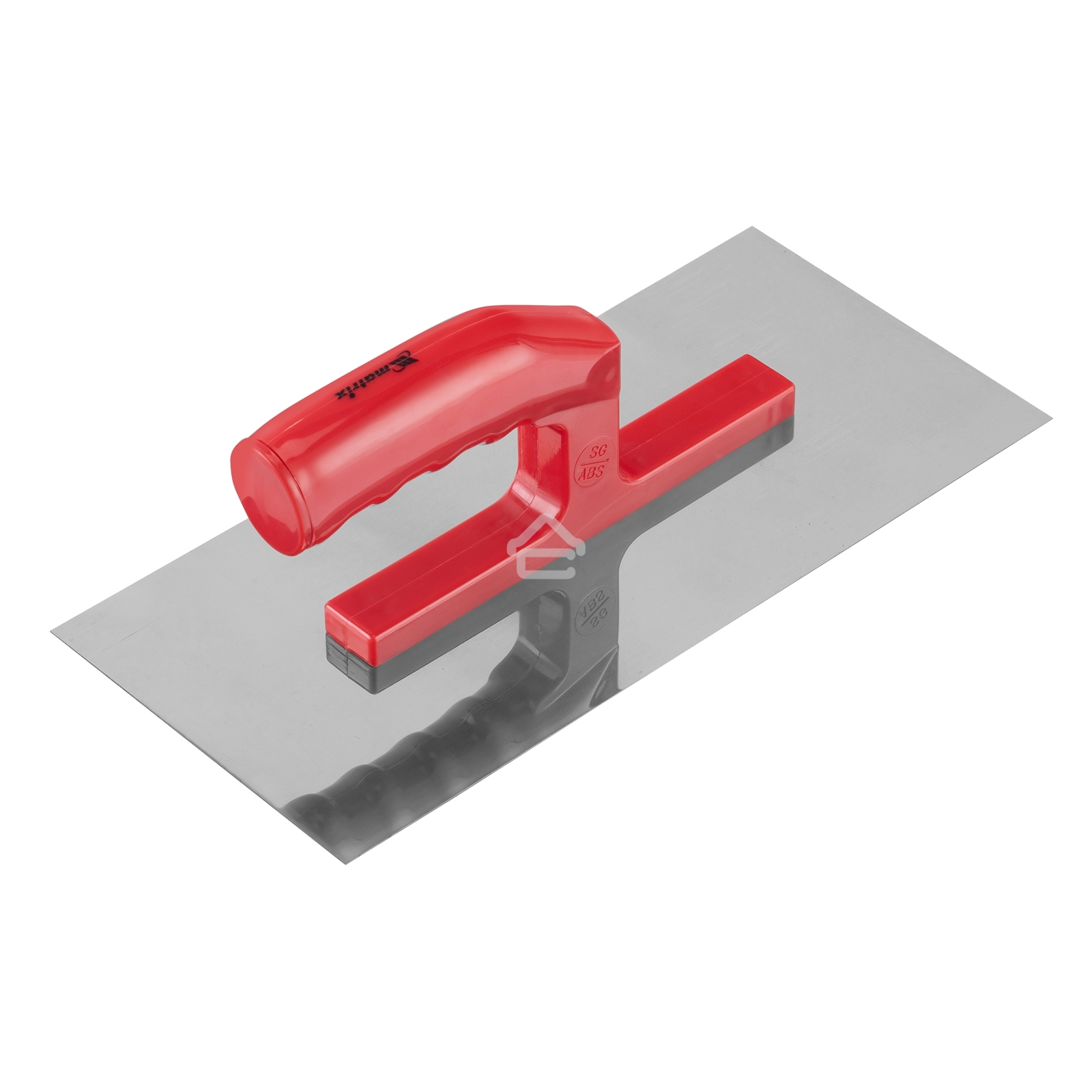 Гладилка Matrix из нерж. стали, 280 х 130 мм, зеркальная полировка, пластмас. ручка