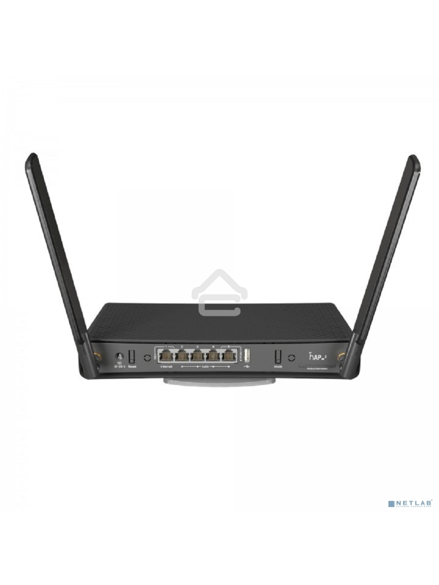 Беспроводной маршрутизатор MikroTik hAP ac3 with 4-core 716 MHz CPU, 256MB RAM, 5 x Gigabit LAN (PoE-out on port#5)