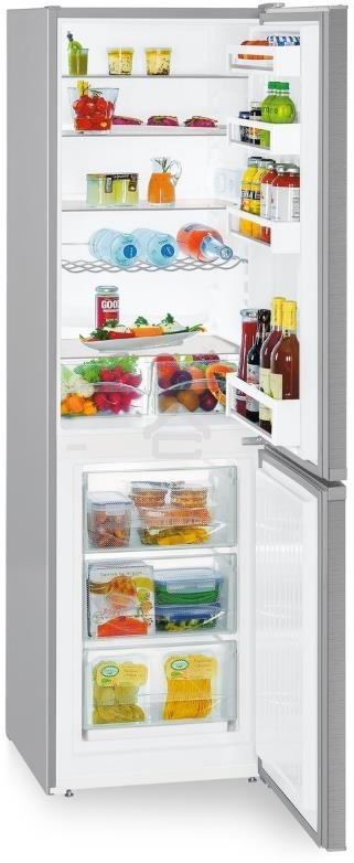 Холодильник Liebherr CUefe 3331-26 001 нержавеющая сталь двухкамерный 212/84л морозилка снизу