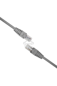Патч-корд NTSS NTSS-PC-UTP-RJ45-5e-0.5-LSZH-GY NTSS-PC-UTP-RJ45-5E-0.5-LSZH UTP RJ-45 вил.-вилка RJ-45 кат.5E 0.5м серый LSZH (уп.:1шт) 26AWG