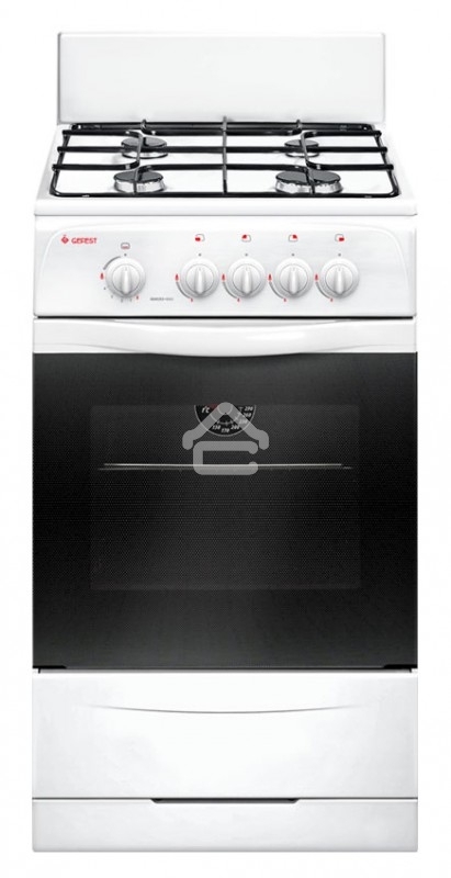 Плита газовая Gefest ПГ 3200-08 белый, конфорок 4 шт, духовка 42 л, 50 см x 85 см x 53 см
