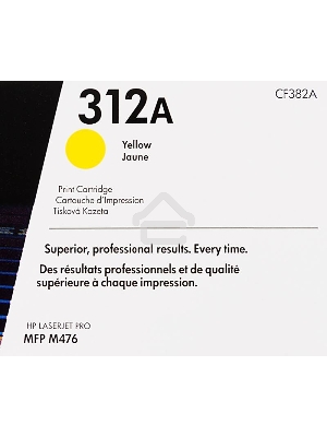 Тонер Картридж HP 312A CF382A желтый для HP CLJ Pro M476 (2400стр.)