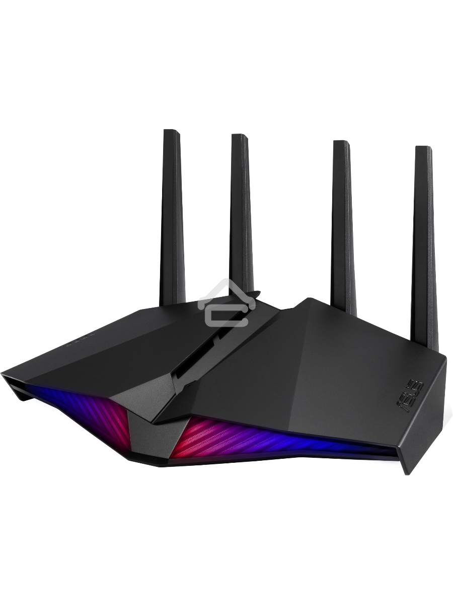 Роутер ASUS RT-AX82U роутер 802.11b/g/n/ac/ax, до 574 + 4804Мбит/c, 2,4 + 5 гГц, 4 антенны, USB, GBT LAN ; 90IG05G0-MO3R10
