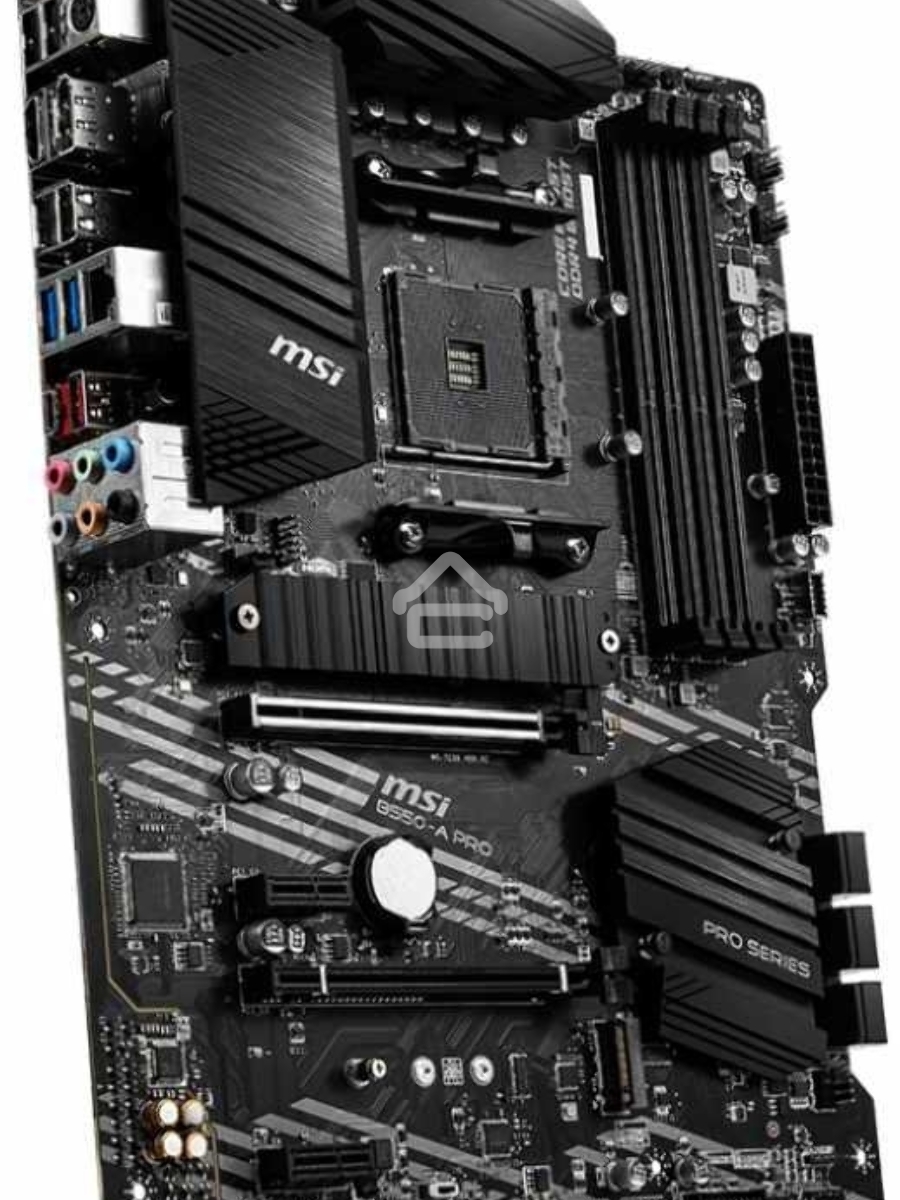 Материнская плата MSI B550-A PRO, AM4, AMD B550, 4xDDR4, 6xSATA, 2xM.2, 1xPCI-E 4.0 x16, 1xPCI-E 3.0 x16, 2xPCI-E x1, 1xHDMI, 1xDP, 1x 1Gb LAN, 4xUSB-A 2.0, 2xUSB-A 3.2 Gen 1, 1xUSB-A 3.2 Gen 2, 1xUSB-C 3.2 Gen 2, 6x3.5 мм, 7.1, ATX