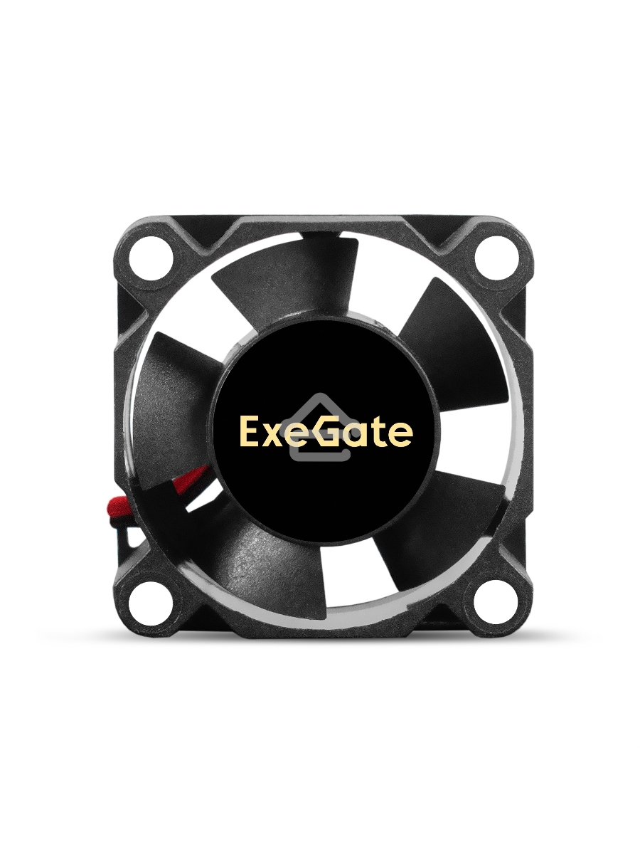 Вентилятор для корпуса ExeGate EX03010S2P черный, 30 мм, 10000 об/мин, 28.5 дБ, 2 pin