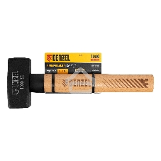 Кувалда Denzel 1000 г, кованая головка, буковая рукоятка