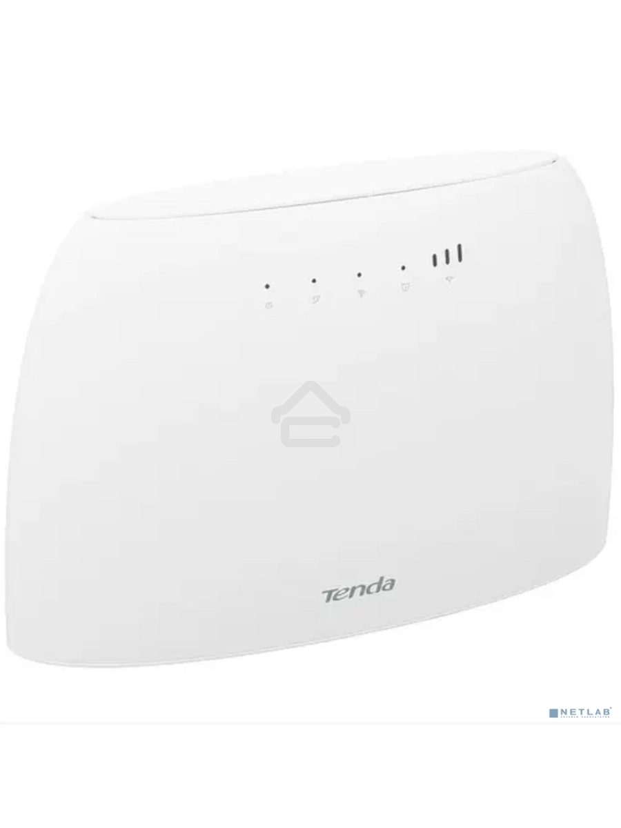 Роутер Tenda 4G03 4G LTE wiFi, 300Мбит/с, поддержка TR069, слот для SIM-карт