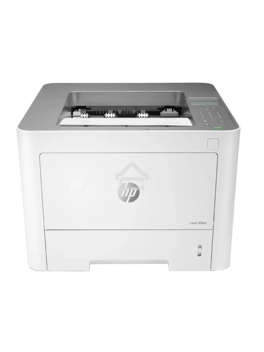 Принтер лазерный HP Laser 408dn (7UQ75A), A4, ч/б, печ. до 40 стр/мин., 1200 x 1200 dpi, USB, RJ-45
