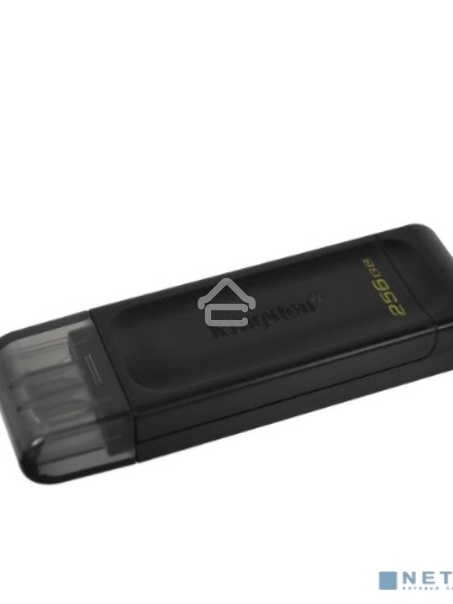 Флеш диск Kingston 256Gb DataTraveler 70 DT70/256GB USB Type-C 3.2 черный