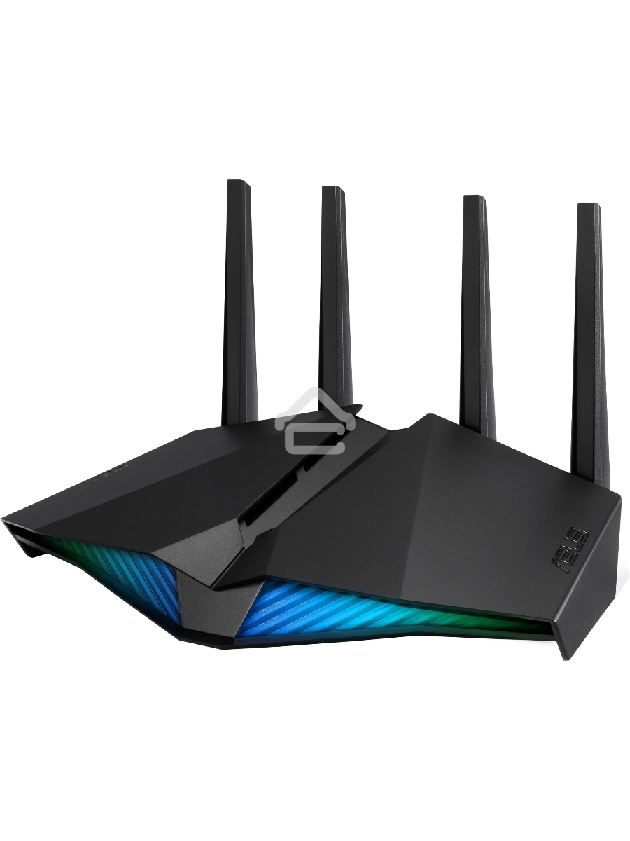 Роутер ASUS RT-AX82U роутер 802.11b/g/n/ac/ax, до 574 + 4804Мбит/c, 2,4 + 5 гГц, 4 антенны, USB, GBT LAN ; 90IG05G0-MO3R10