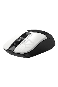 Мышь беспроводная A4Tech Fstyler FG12 белый/черный, 1200 dpi, радиоканал, USB, кнопки - 3