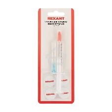 Смазка для кулеров (вентиляторов) Rexant SX-1, шприц 2 мл