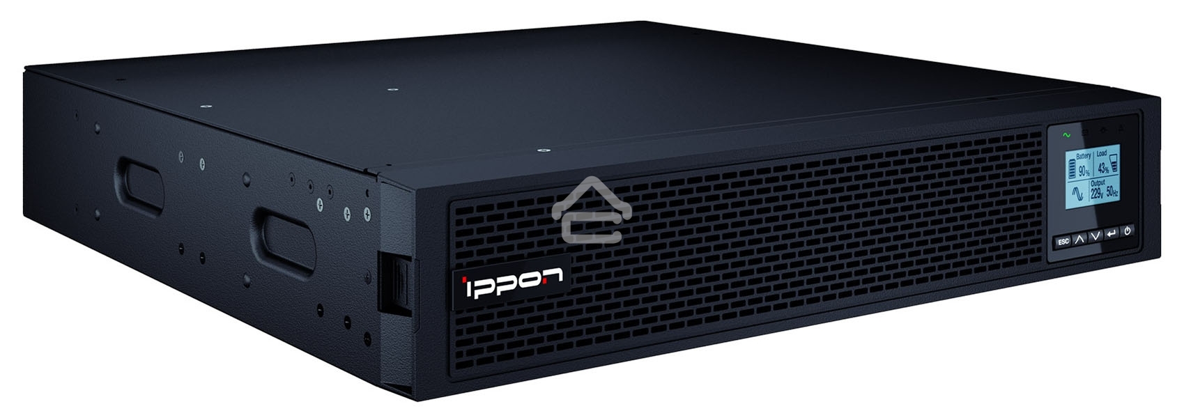 Источник бесперебойного питания Ippon Innova RT II 1000 900Вт 1000ВА черный