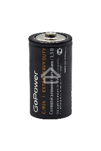 Батарейка GoPower R14 C Shrink 2 Heavy Duty 1.5V (2/24/288)