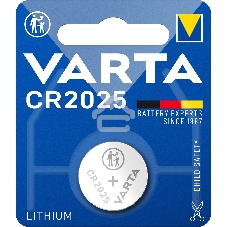Батарейка Varta ELECTRONICS CR2025 BL1 Lithium 3V (6025) (1/10/100)