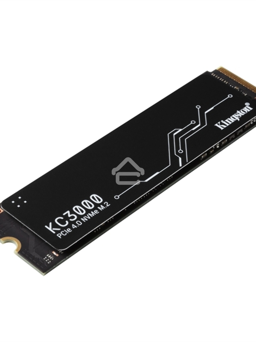 Накопитель SSD Kingston KC3000, 1TB, M.2 2280, PCIe 4.0 x4, R/W 7000/6000, с радиатором.