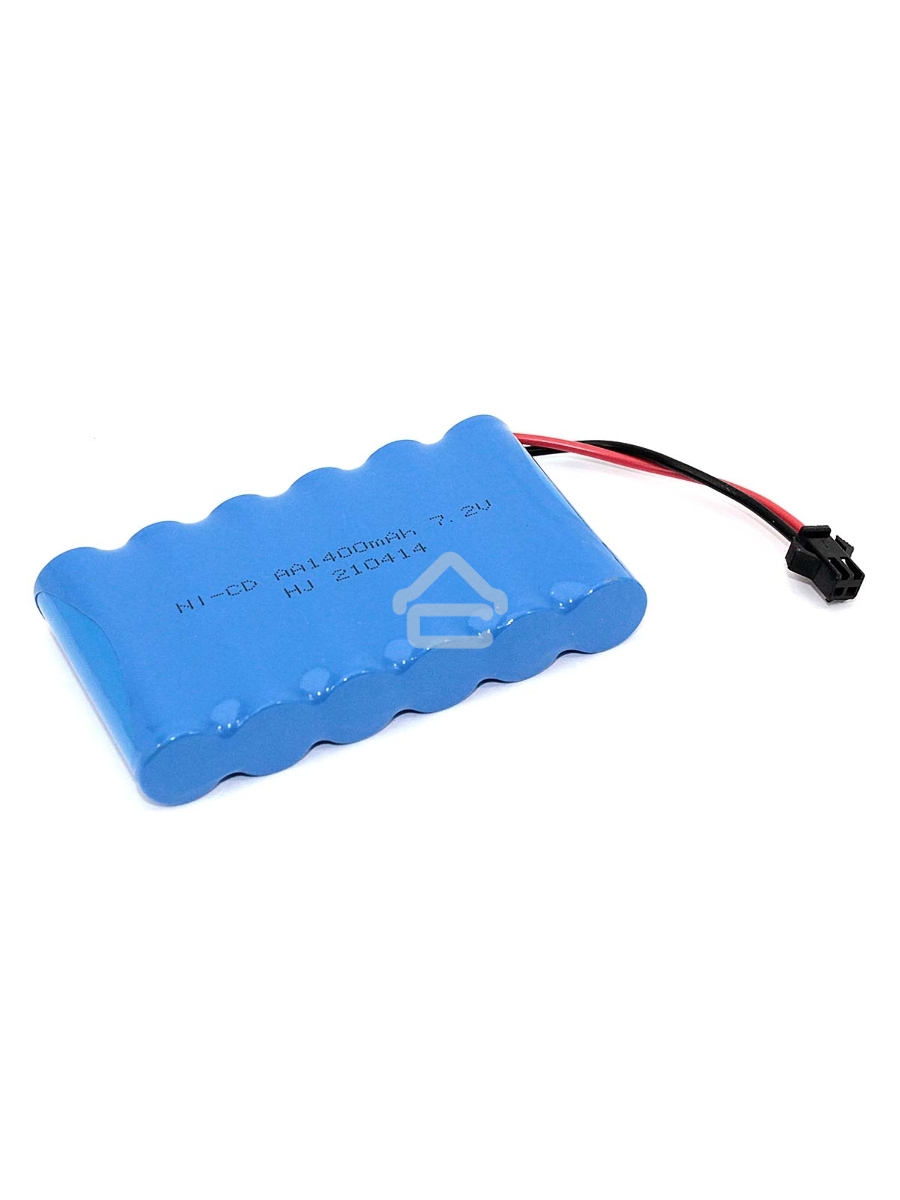 Аккумулятор Ni-Cd 7.2V 1400 mAh AA Flatpack разъем SM