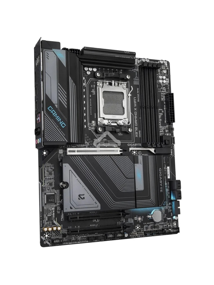 Материнская плата Gigabyte X870E AORUS ELITE WIFI7, AM5, AMD X870E, 4xDDR5, 4xSATA, 4xM.2, 1xPCI-E 5.0 x16, 1xPCI-E 4.0 x4, 1xPCI-E 3.0 x4, 1xHDMI, 1x 2.5Gb LAN, 4xUSB-A 3.2 Gen 1, 2xUSB-A 3.2 Gen 2, 4xUSB-A 2.0, 2xUSB-C 4.0, 2x3.5 мм, 7.1, ATX