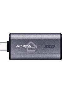Твердотельный диск A-DATA External SC750 серый SC750-500G-CCBK 500GB USB 3.2 Gen 2 Type-C, [R/W -1050/1000 MB/s]
