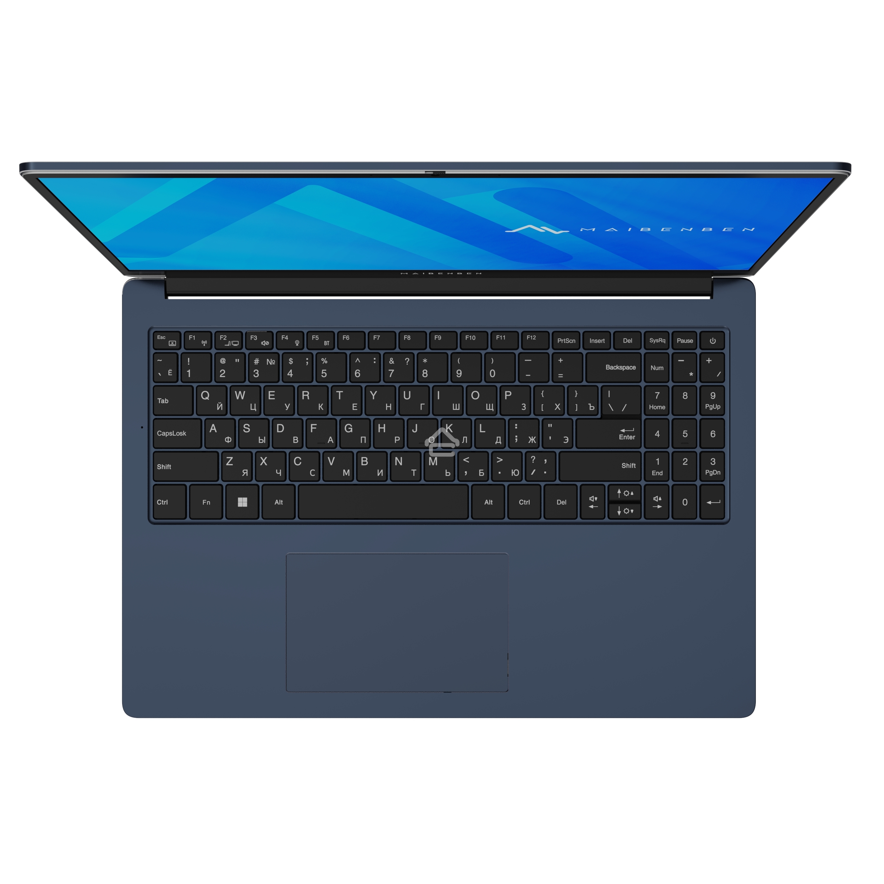 Ноутбук Maibenben M657 синий M6571SB0LURE3 16