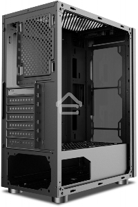 Компьютерный корпус Aerocool / Formula CL-3301B TG черный без БП ATX 1x120mm 2xUSB2.0 1xUSB3.0 audio bott PSU