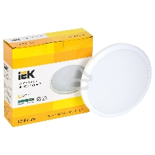 Светильник IEK 12Вт 4000K белый (LDPB0-3001-12-4000-K01)