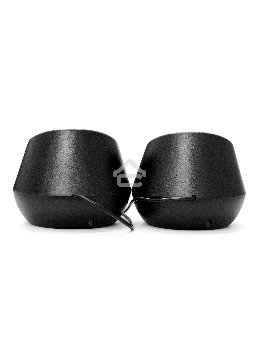 Акустическая система 2.0 ExeGate EX287060RUS Disco 130 (питание USB, 2х3Вт (6 Вт RMS), 100-20000Гц, черный/оранжевый)