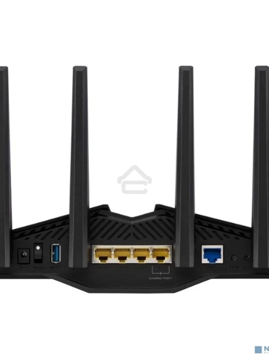 Роутер ASUS RT-AX82U роутер 802.11b/g/n/ac/ax, до 574 + 4804Мбит/c, 2,4 + 5 гГц, 4 антенны, USB, GBT LAN ; 90IG05G0-MO3R10
