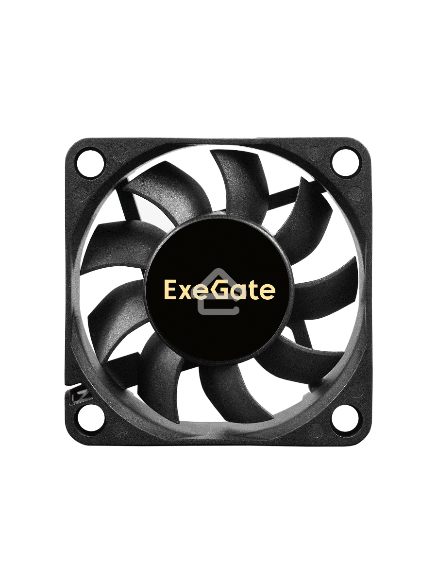 Вентилятор для корпуса ExeGate EX06015B3P-24 черный, 60 мм, 5000 об/мин, 35.5 дБ, 3 pin