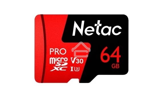 Флеш карта MicroSD card Netac P500 Extreme Pro 64Gb, retail version w/o SD adapter