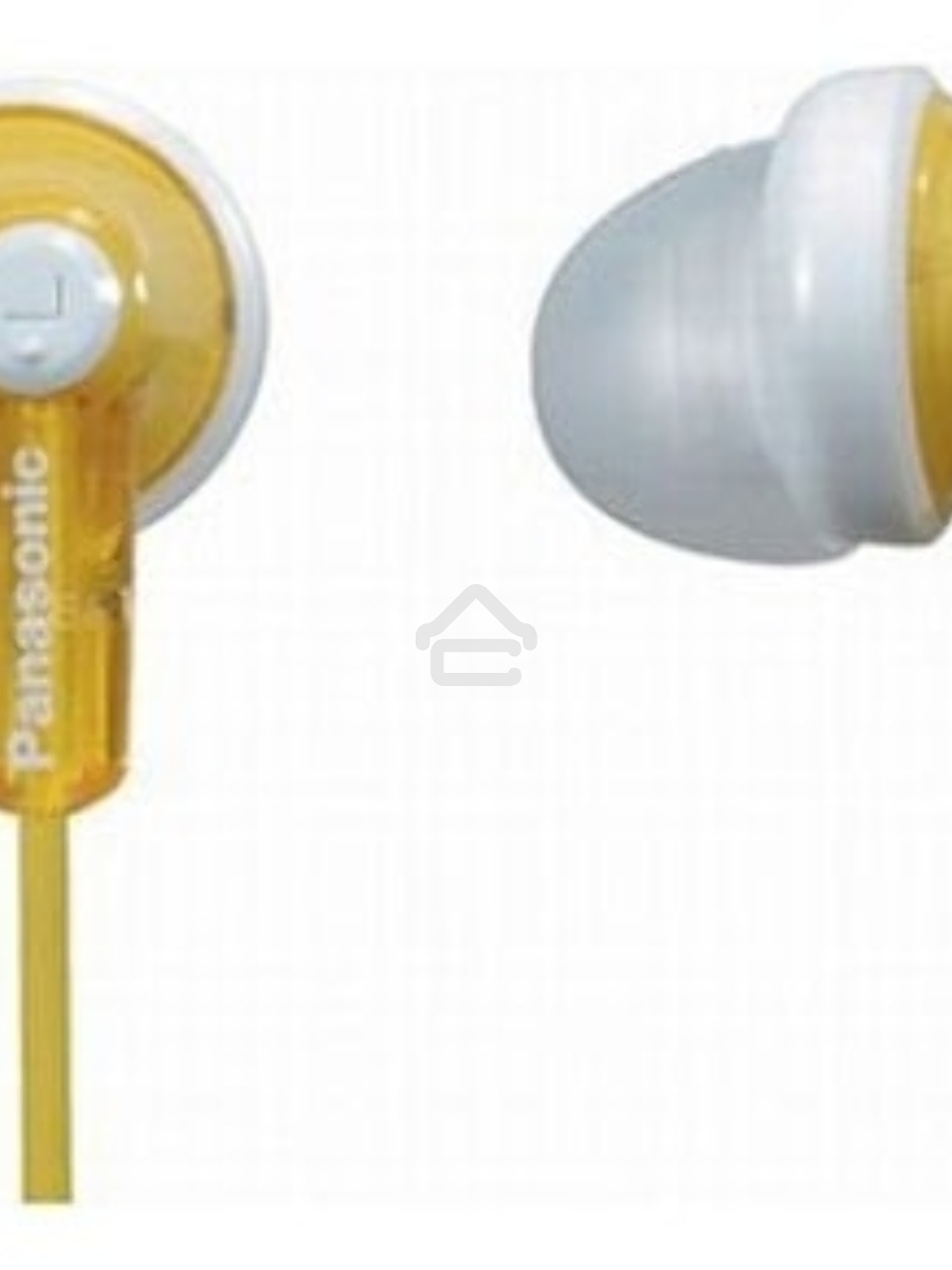 Наушники Panasonic RP-HJE118GUY желтый 1.1м