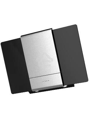 Вытяжка каминная Krona Talli 900 inox/black glass 3P нержавеющая сталь/черный управление: кнопочное (1 мотор)