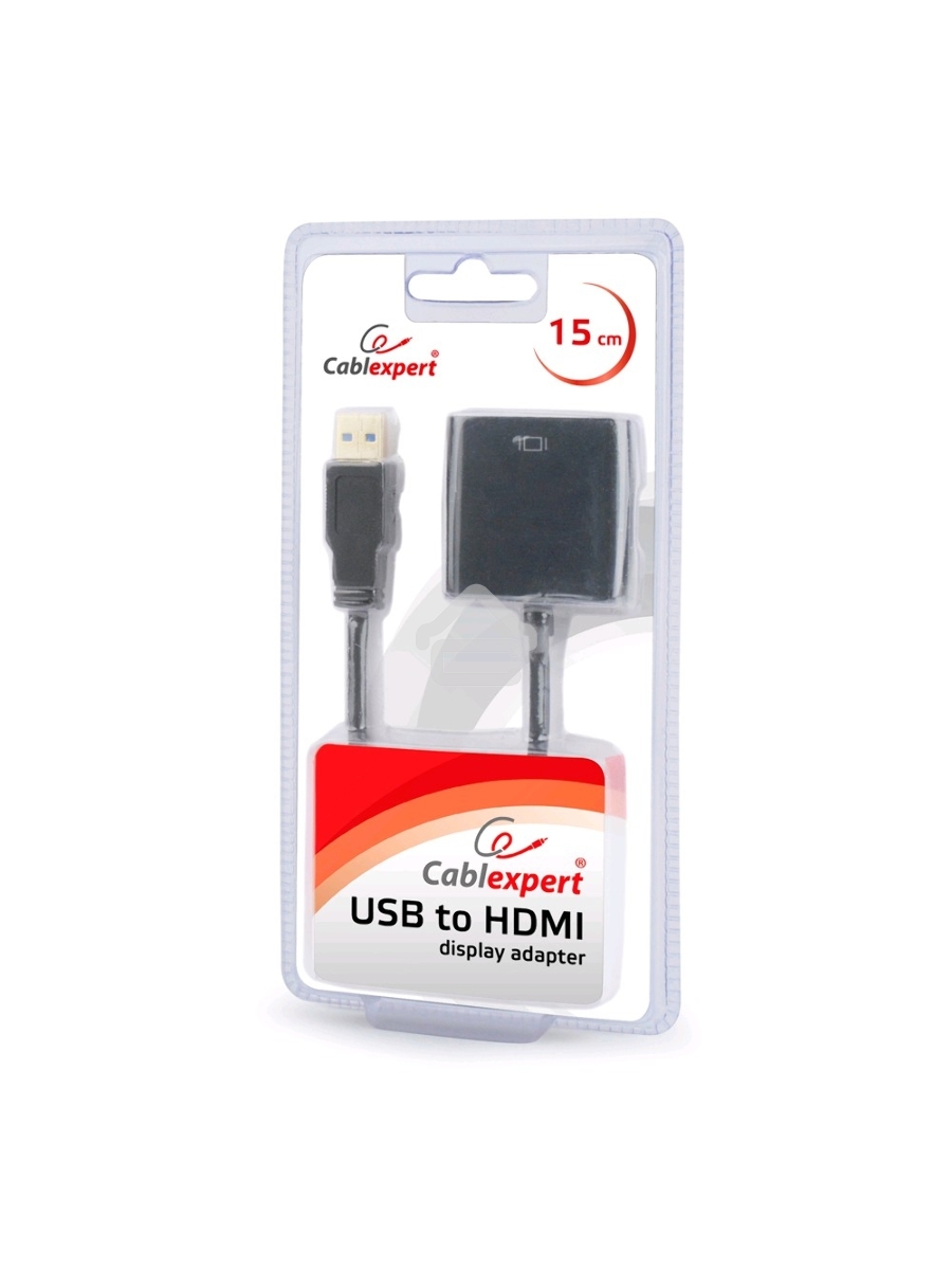 Видеоадаптер (конвертер) USB 3.0 --> HDMI Cablexpert A-USB3-HDMI-02