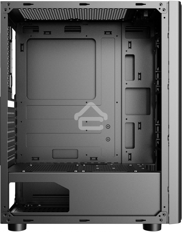 Компьютерный корпус Aerocool / Formula CL-3301B TG черный без БП ATX 1x120mm 2xUSB2.0 1xUSB3.0 audio bott PSU