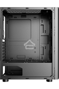 Компьютерный корпус Aerocool / Formula CL-3301B TG черный без БП ATX 1x120mm 2xUSB2.0 1xUSB3.0 audio bott PSU