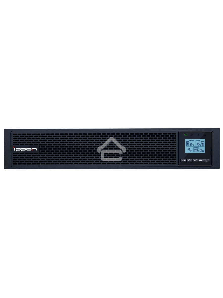 Источник бесперебойного питания Ippon Innova RT II 1500 1500Вт 1500ВА черный