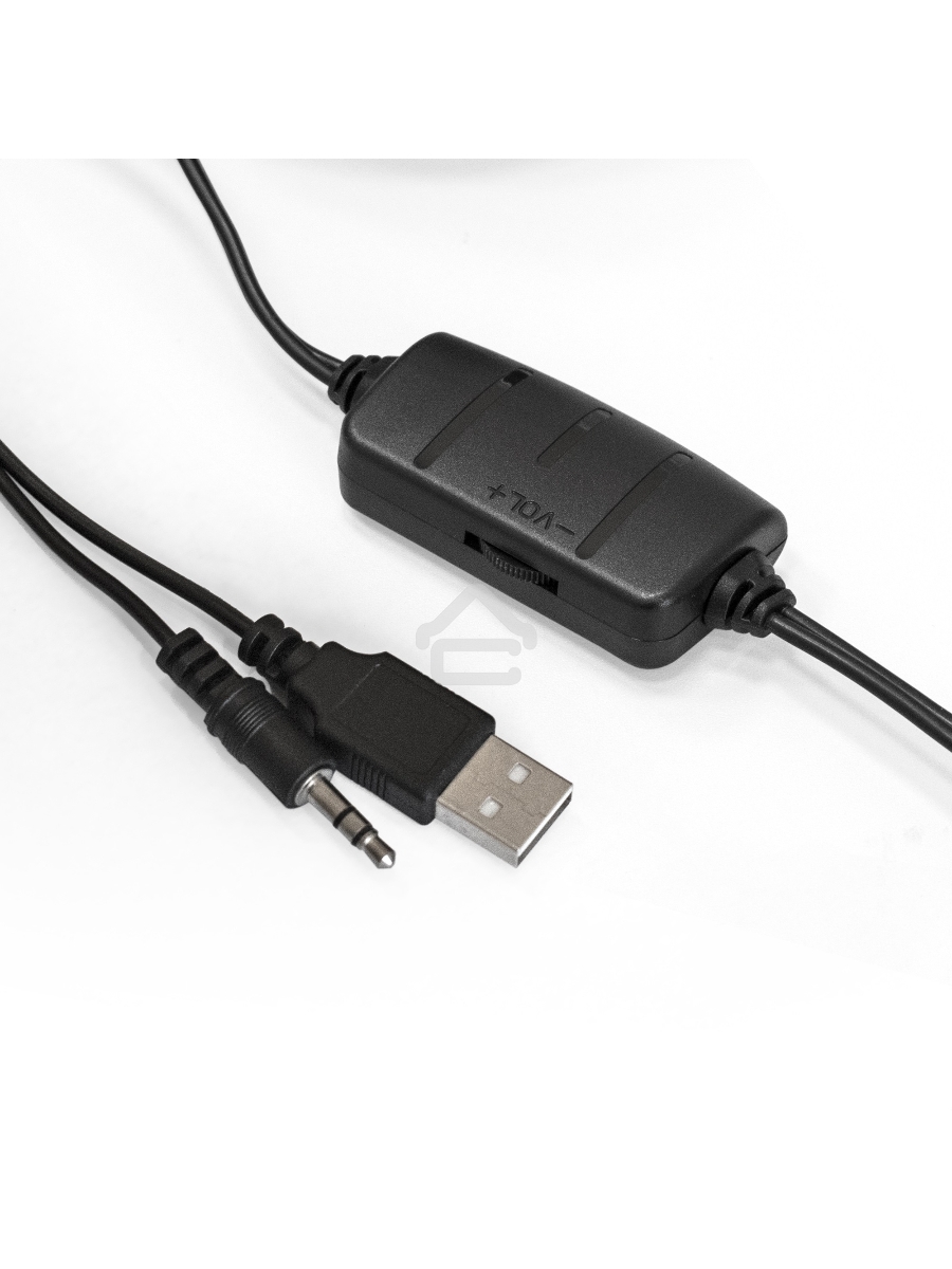 Акустическая система 2.0 ExeGate EX287060RUS Disco 130 (питание USB, 2х3Вт (6 Вт RMS), 100-20000Гц, черный/оранжевый)