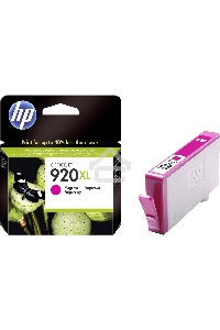 Картридж струйный HP 920XL CD973AE пурпурный для HP OJ 6000/6500 (700стр.)
