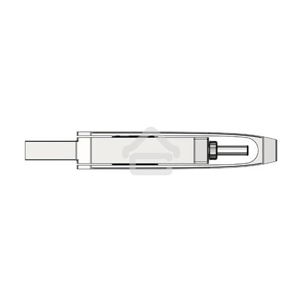 Флешка USB R/W R/W Netac U782C, 256Gb, USB3.0, серебристый