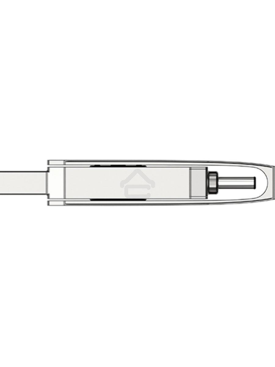 Флеш диск Netac U782C, 256ГБ, USB3.0, серебристый