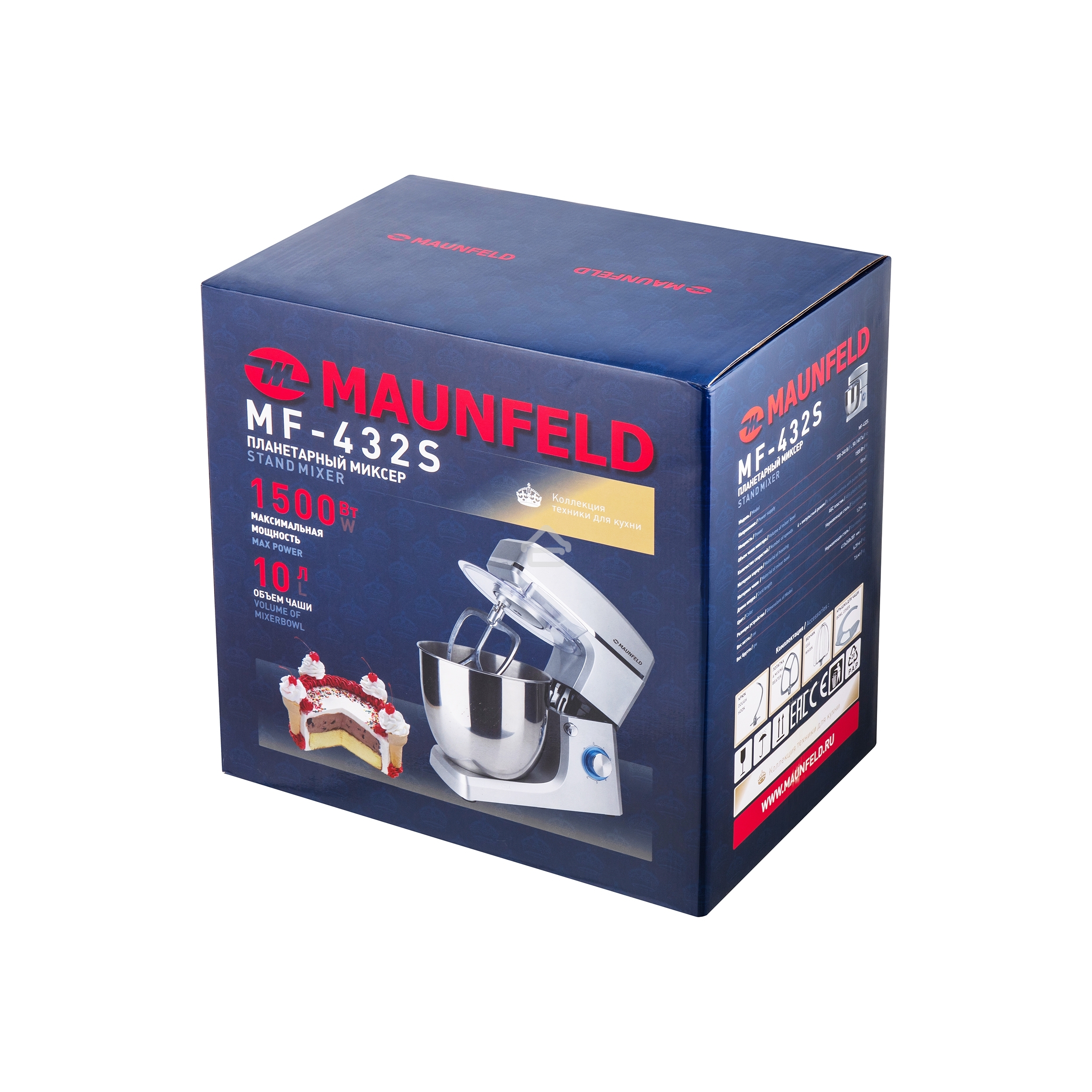 Миксер планетарный Maunfeld MF-432S