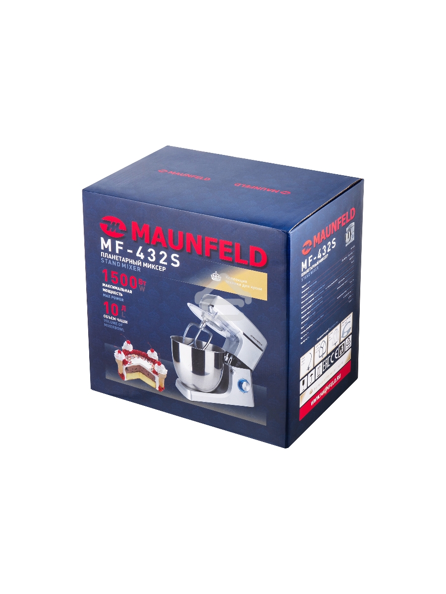 Миксер планетарный Maunfeld MF-432S