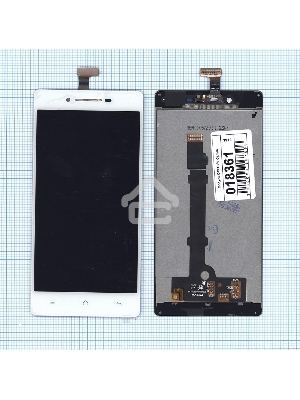 Дисплей для OPPO R1 белый