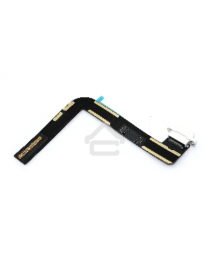 Шлейф c разъемом зарядки для Apple iPad 7 2019, iPad 8 2020 белый