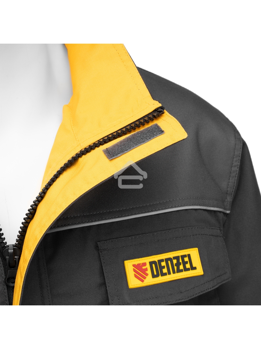 Куртка профессиональная рабочая, 65% полиэстер 35% хлопок, XXXL  Denzel