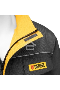 Куртка профессиональная рабочая, 65% полиэстер 35% хлопок, XXXL  Denzel