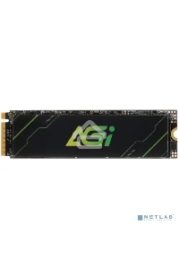 Накопитель SSD AGI AGI1T0G43AI818, 1Tb, PCIe 4.0 x4, M.2 2280, NVMe, R/W 4700/2800