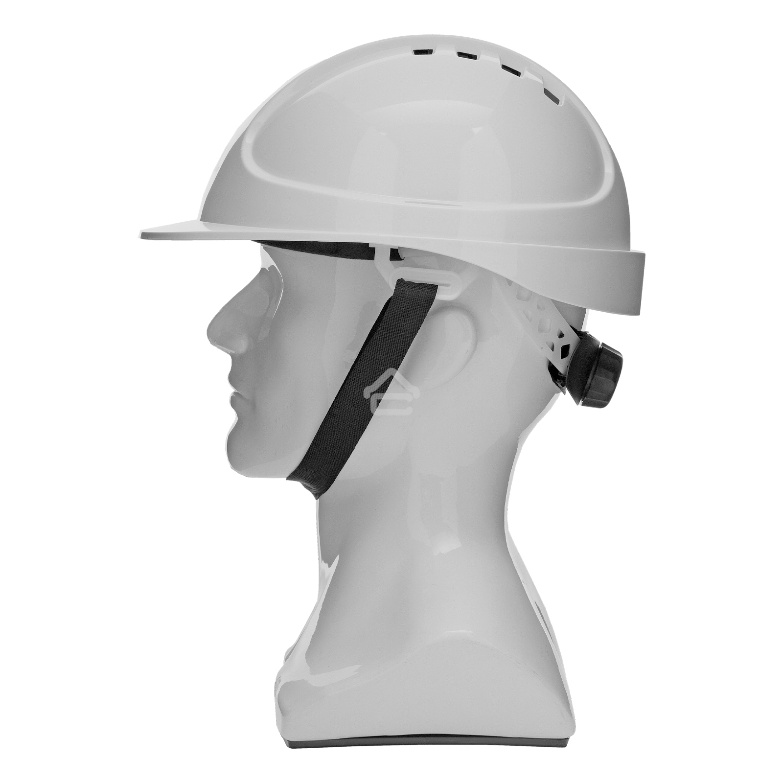 Каска защитная ударопрочная Denzel ABS/PC, плавная регулировка, модель 