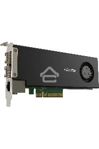 Сетевая карта MikroTik Cloud Core Router 2004-1G-2XS-PCIe network interface card with quad-core ARMv8 64-bit AL32400 CPU, 4GB RAM, 2x25G SFP28 cages, 1xGbit LAN, RouterOS L6